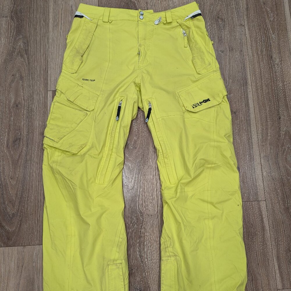 Volcom Men's Snowboard Pants Large Gore-tex Pro Shell